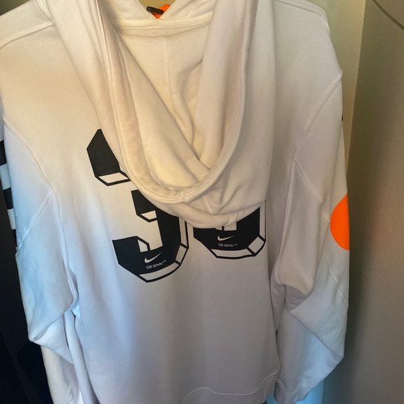 Off-White X Nike Mercurial Hoodie White